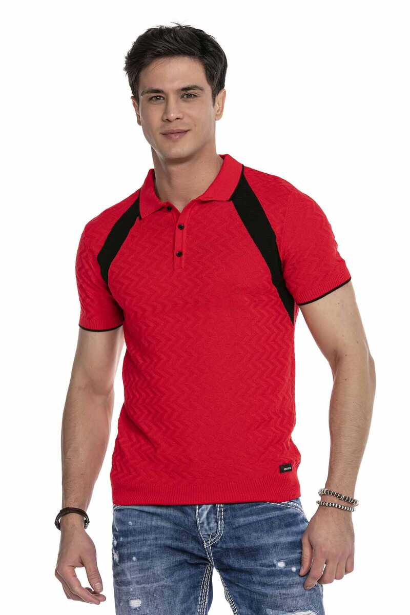 CT652 t-shirt męski polo