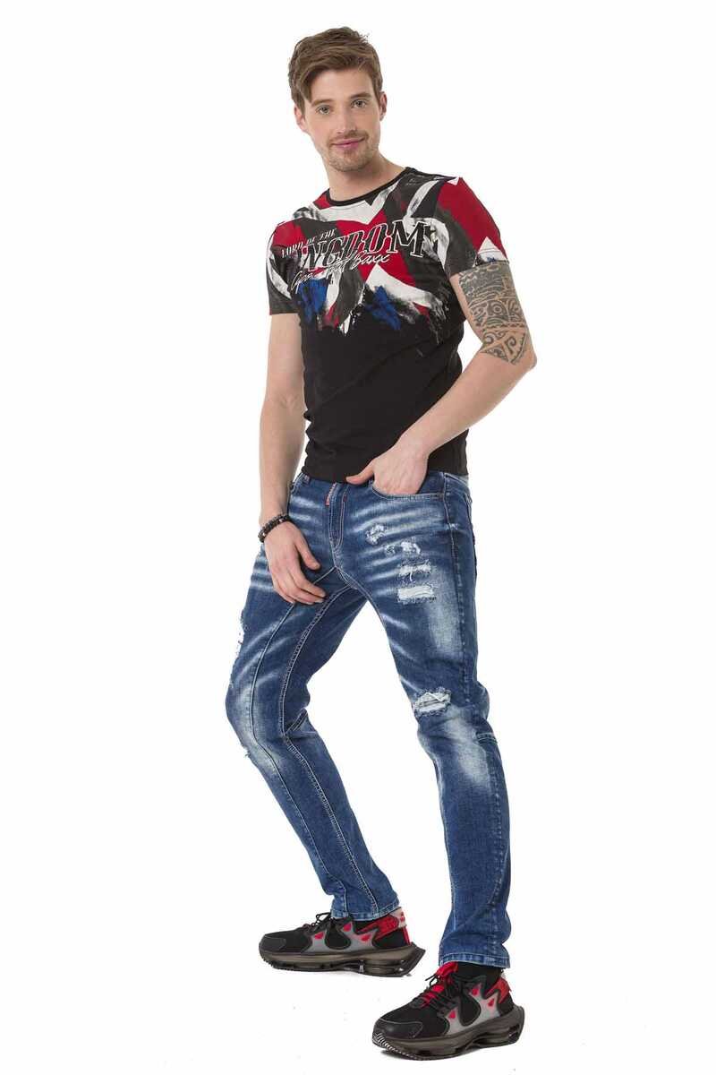 CT683 t-shirt męski z nadrukiem