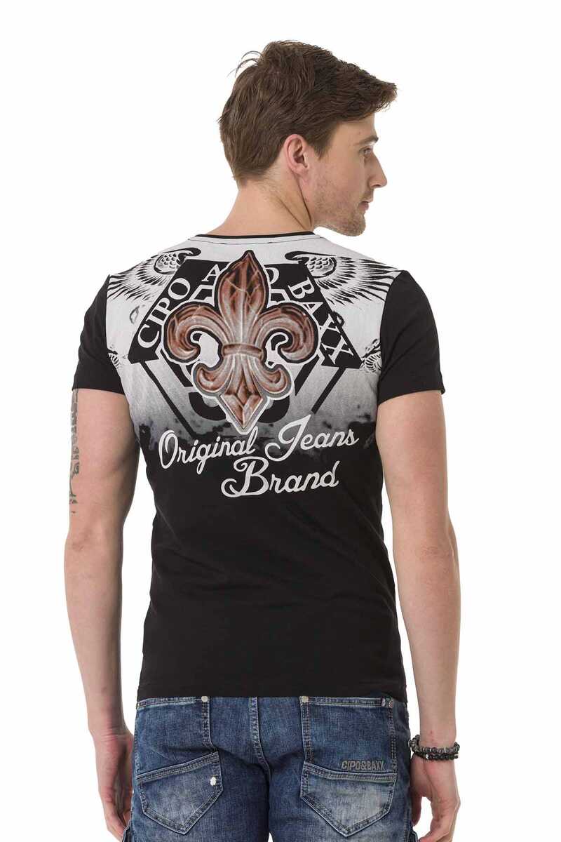 CT691 t-shirt męski z nadrukiem