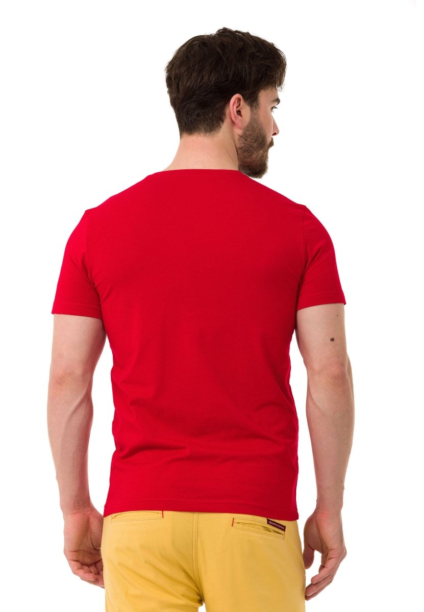 CT717 t-shirt męski z nadrukiem