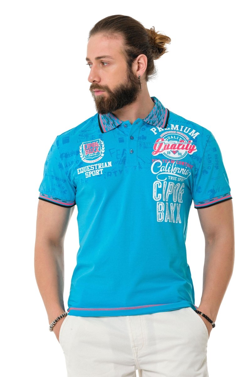 CT738 t-shirt męski polo