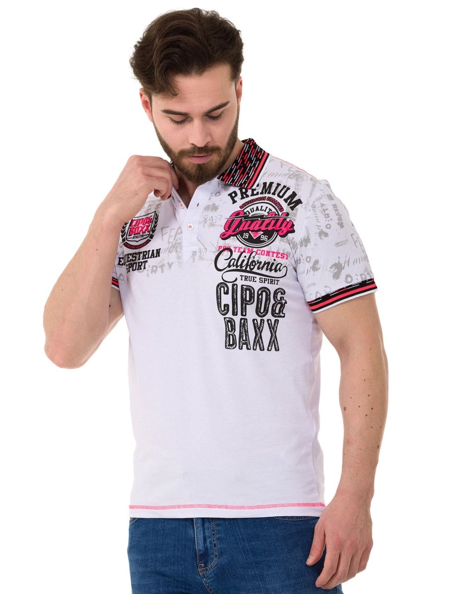 CT738 t-shirt męski polo