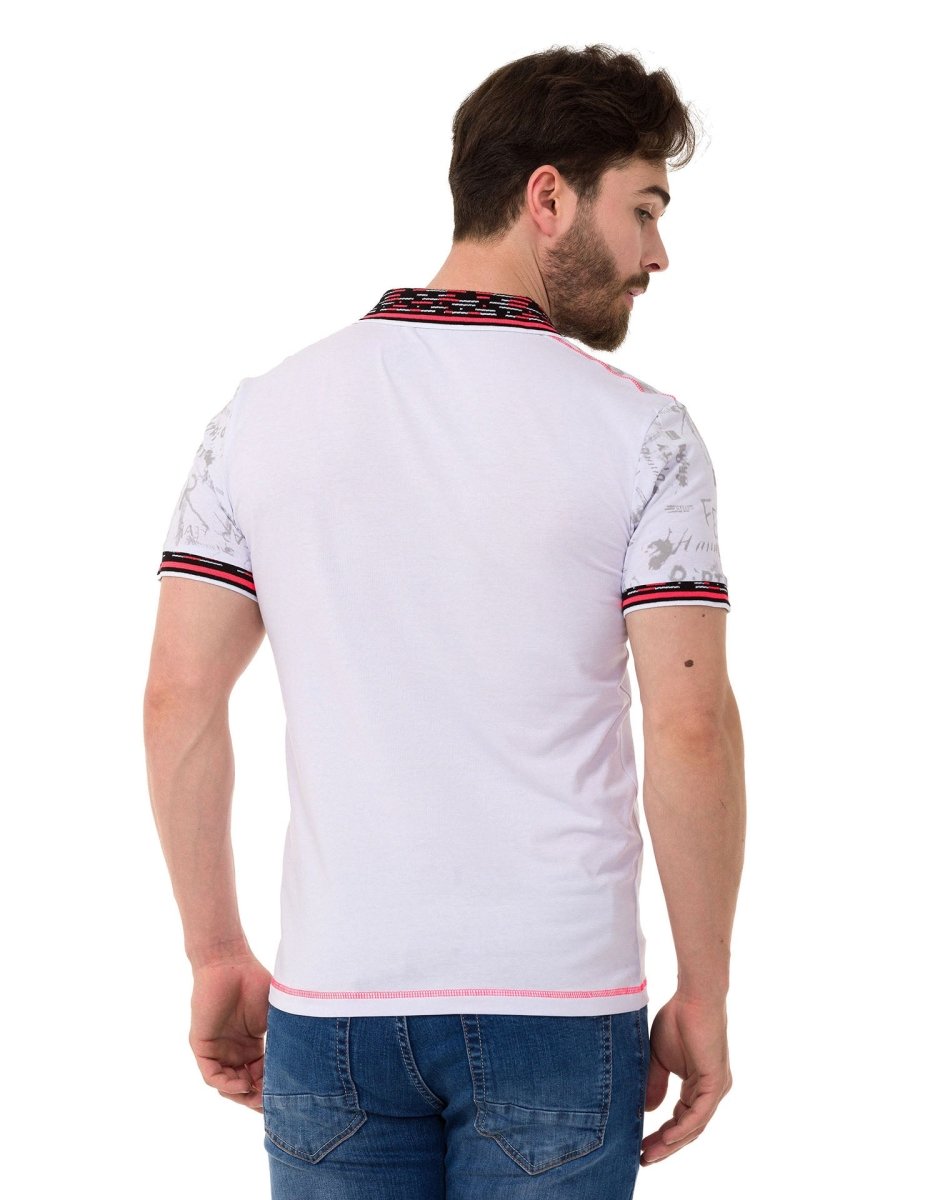 CT738 t-shirt męski polo