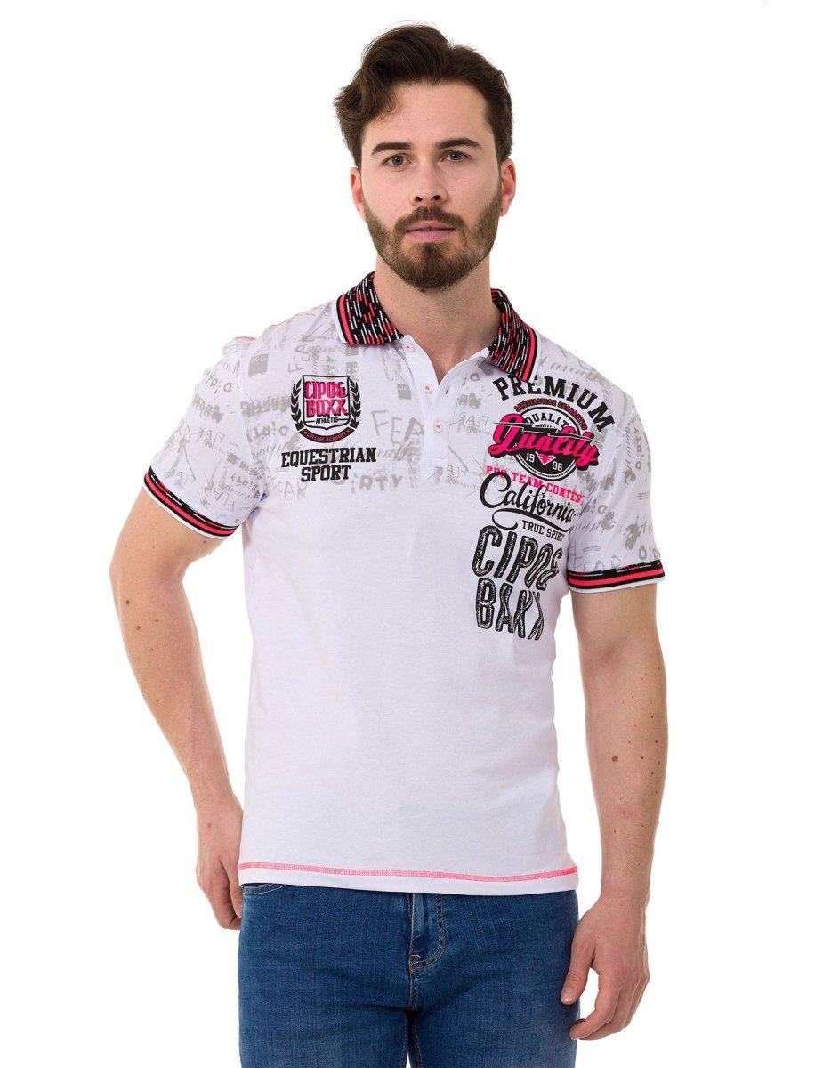 CT738 t-shirt męski polo