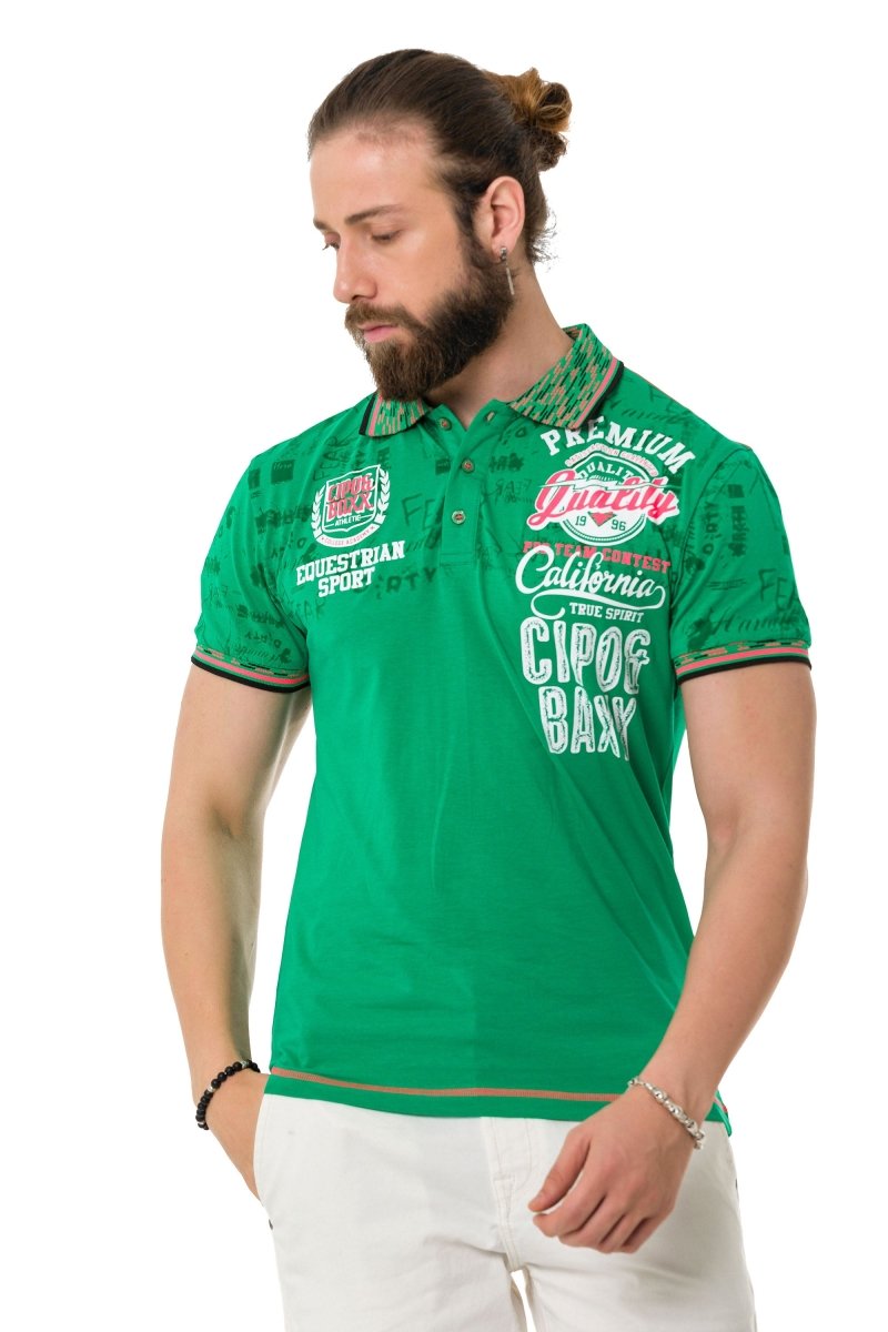 CT738 t-shirt męski polo