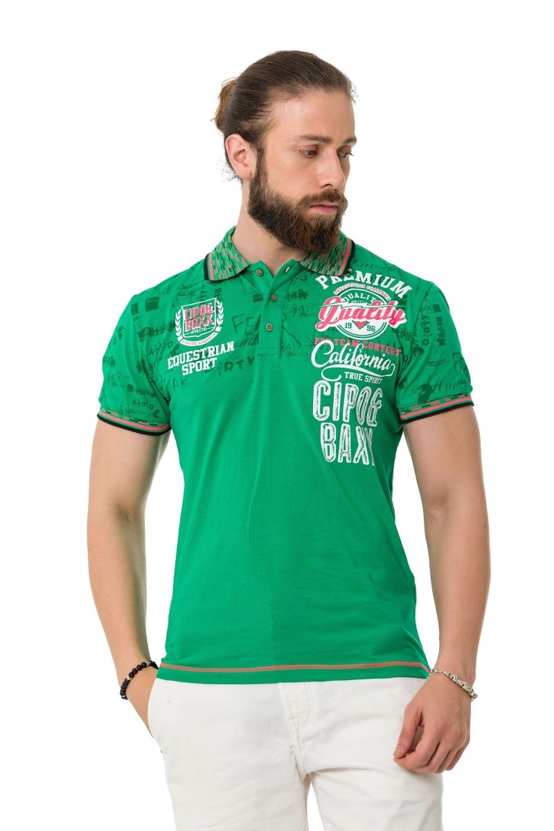 CT738 t-shirt męski polo