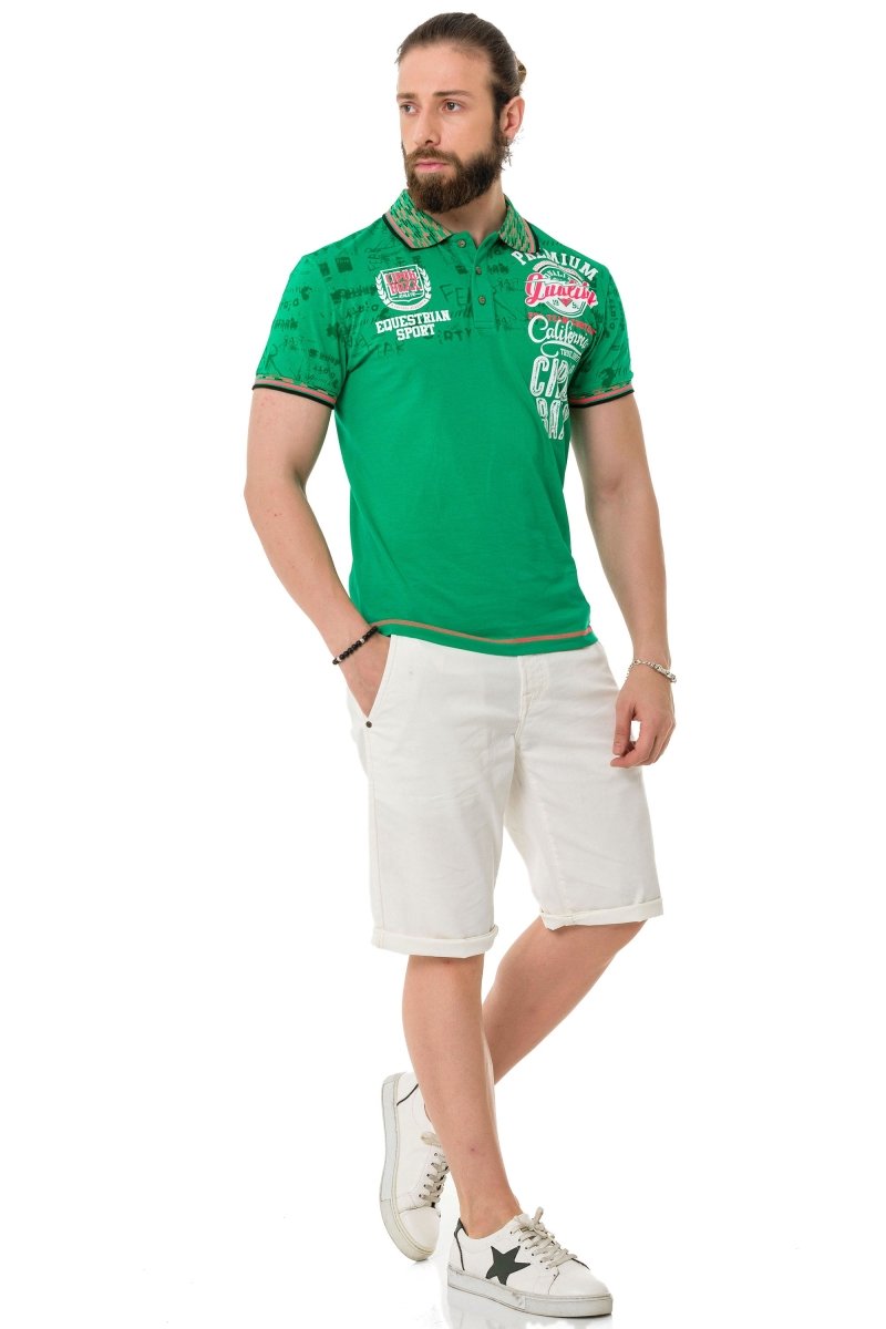 CT738 t-shirt męski polo