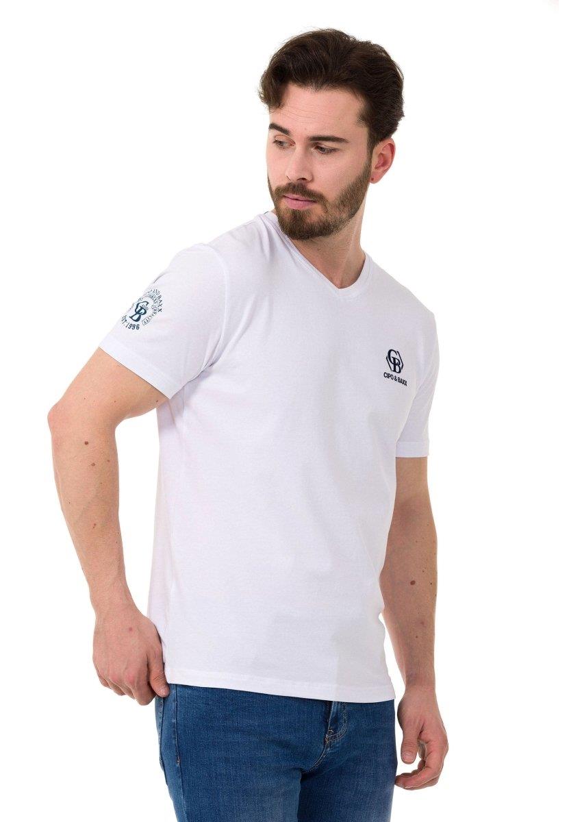 CT740 t-shirt męski z logo marki