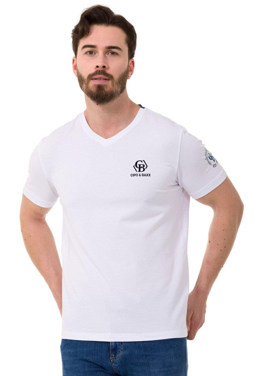 CT740 t-shirt męski z logo marki
