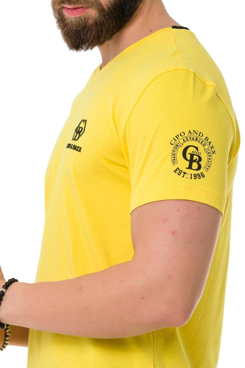 CT740 t-shirt męski z logo marki