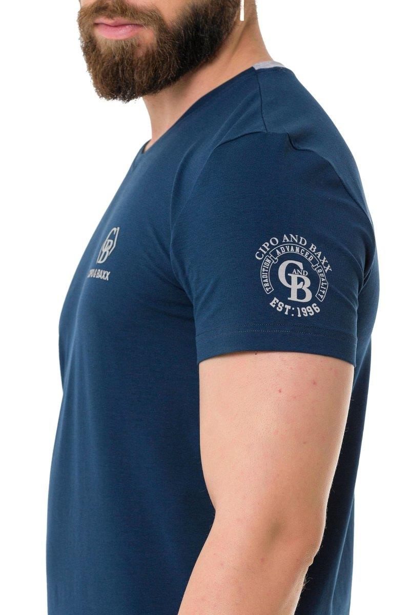 CT740 t-shirt męski z logo marki