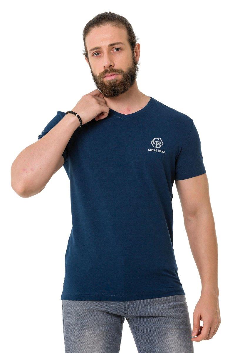 CT740 t-shirt męski z logo marki