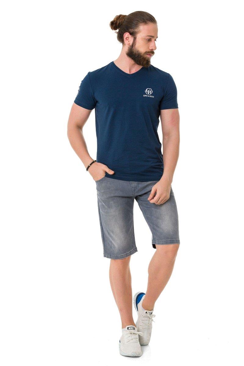 CT740 t-shirt męski z logo marki