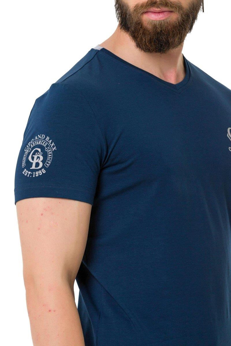 CT740 t-shirt męski z logo marki