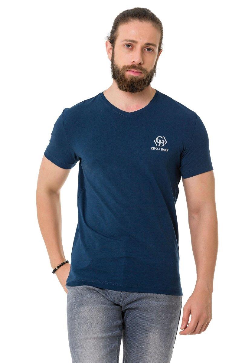 CT740 t-shirt męski z logo marki