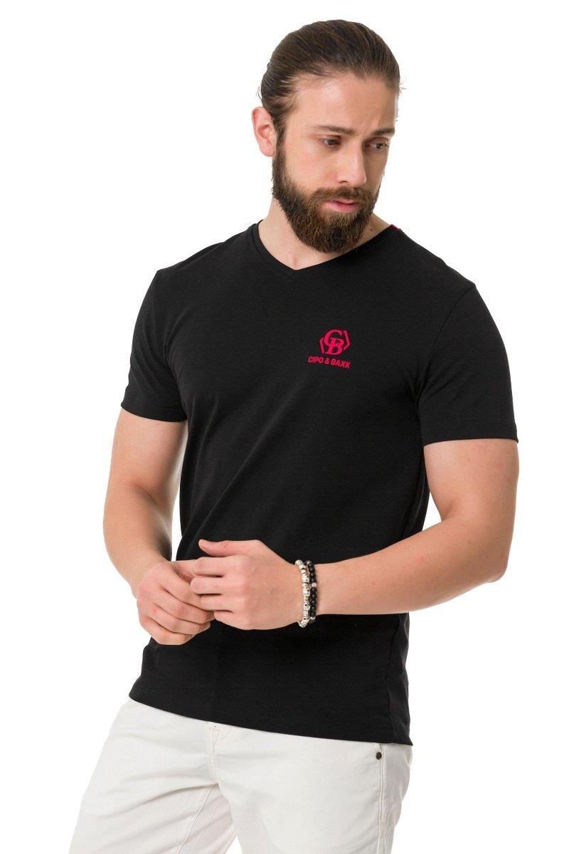 CT740 t-shirt męski z logo marki