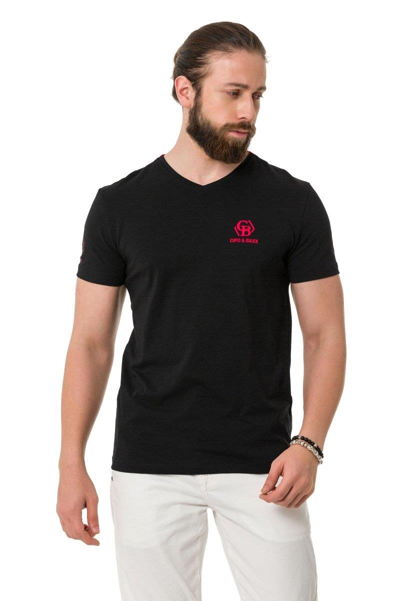 CT740 t-shirt męski z logo marki