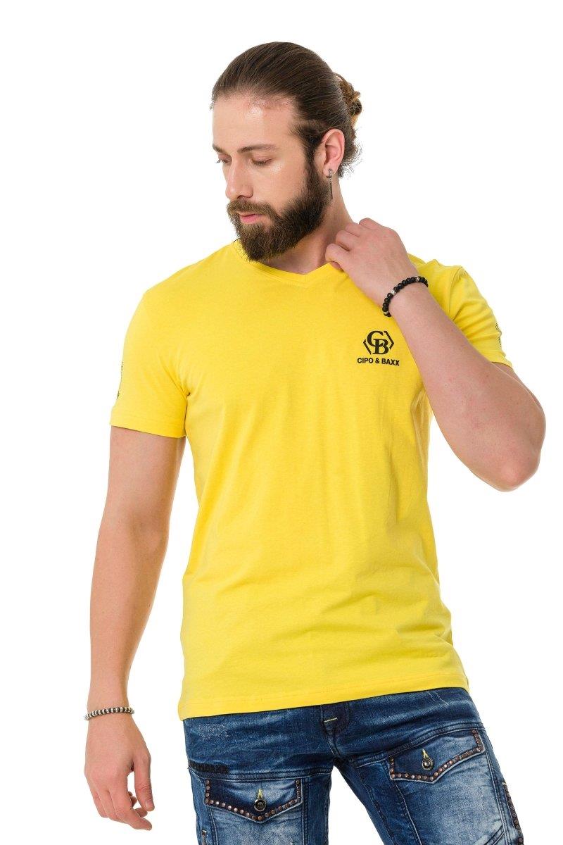 CT740 t-shirt męski z logo marki