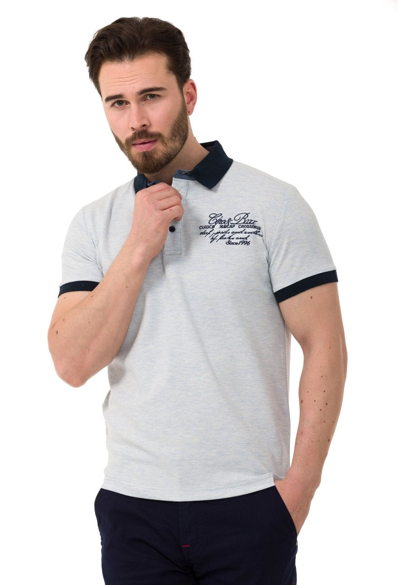 CT767 t-shirt męski polo