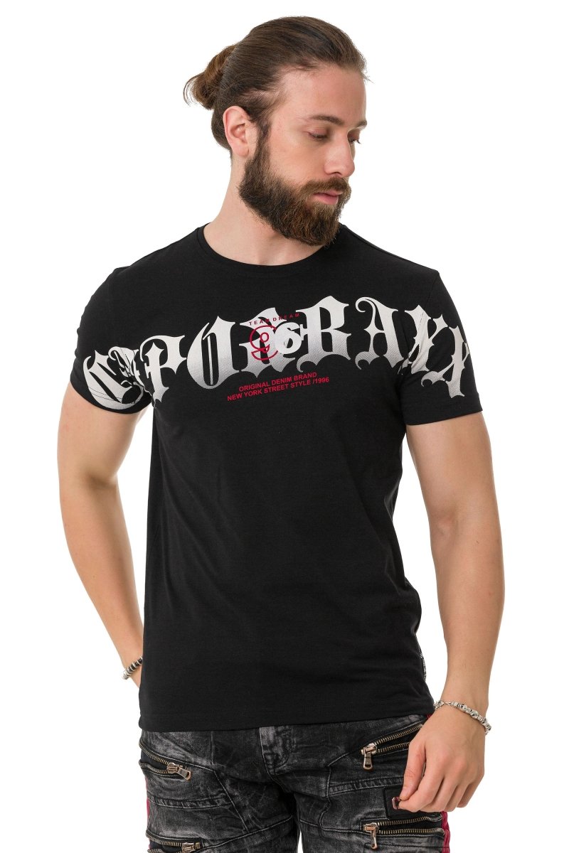 CT768 t-shirt męski z nadrukiem