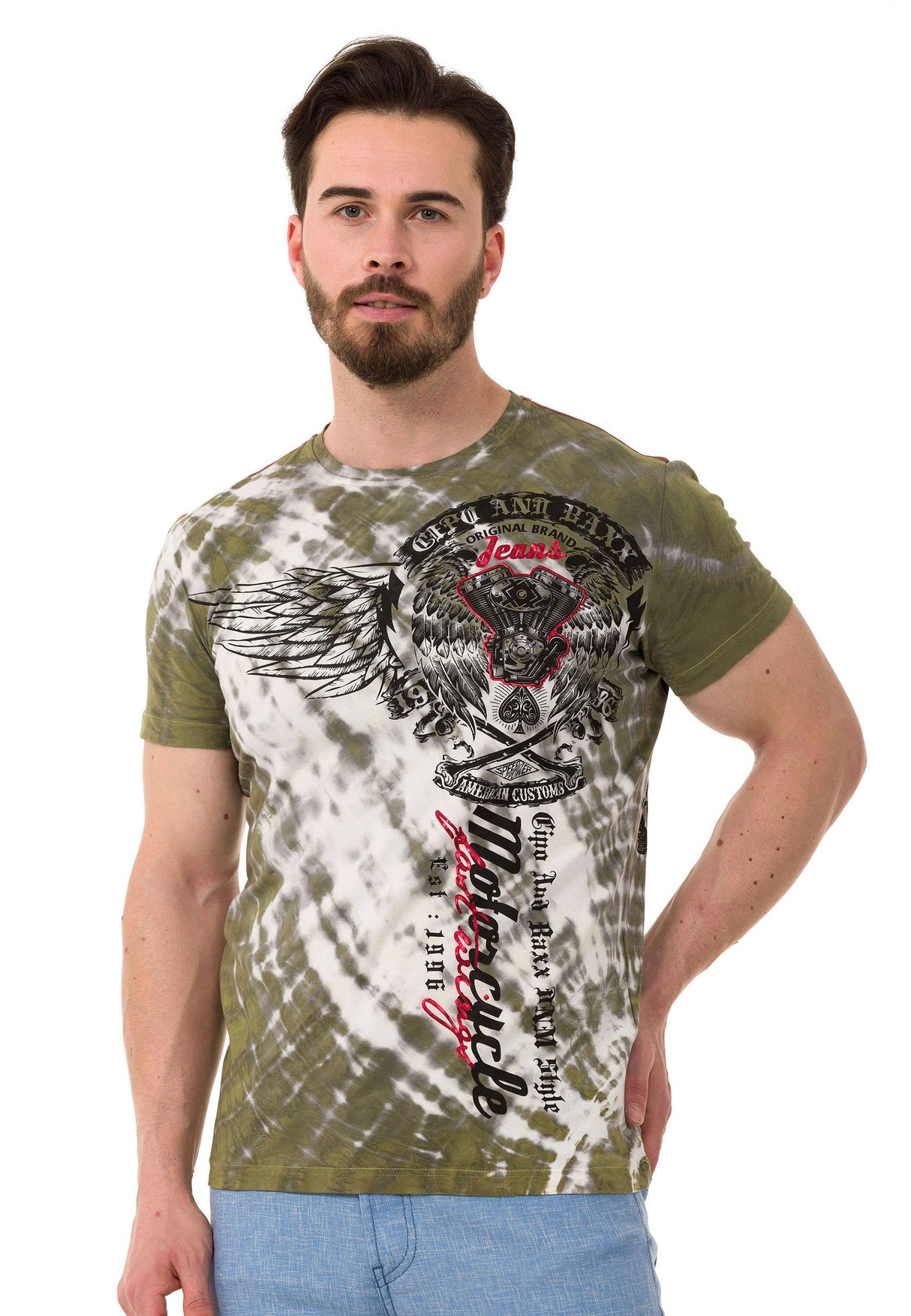 CT769 T-shirt avec des impressions cool