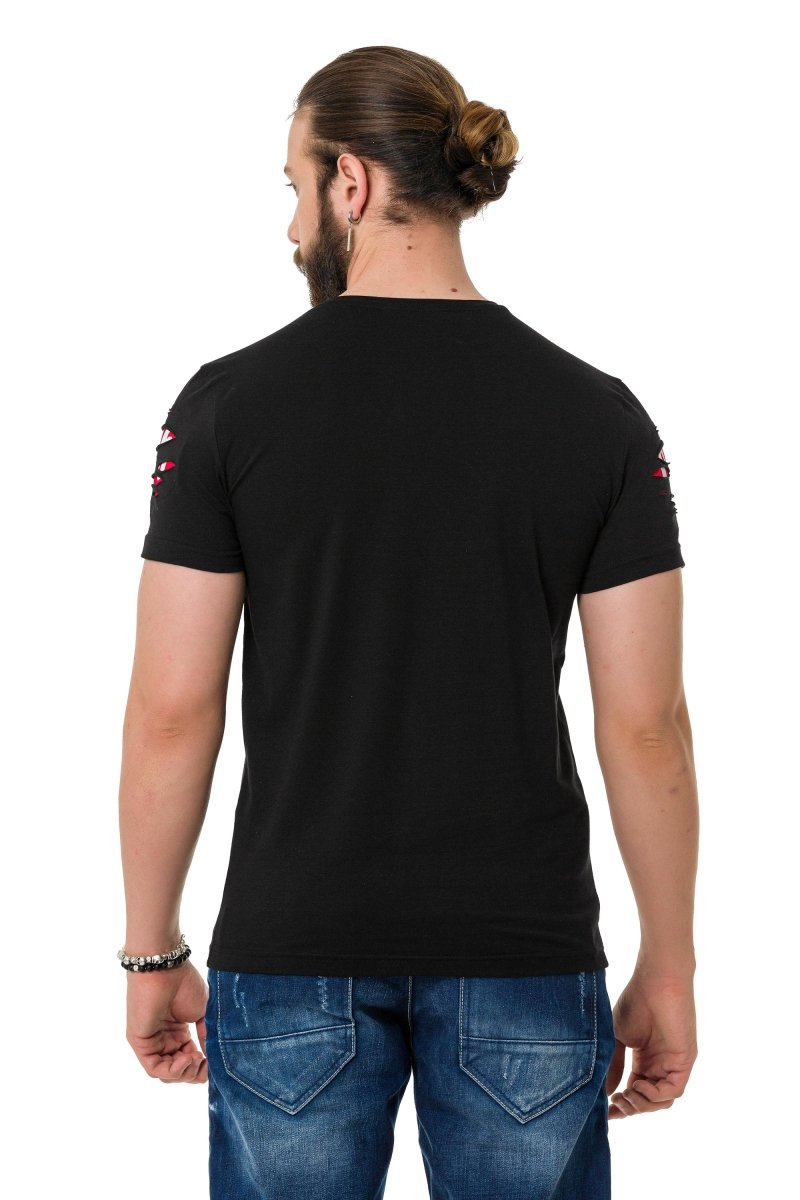 CT772 Camiseta de hombre con diseño de cadena