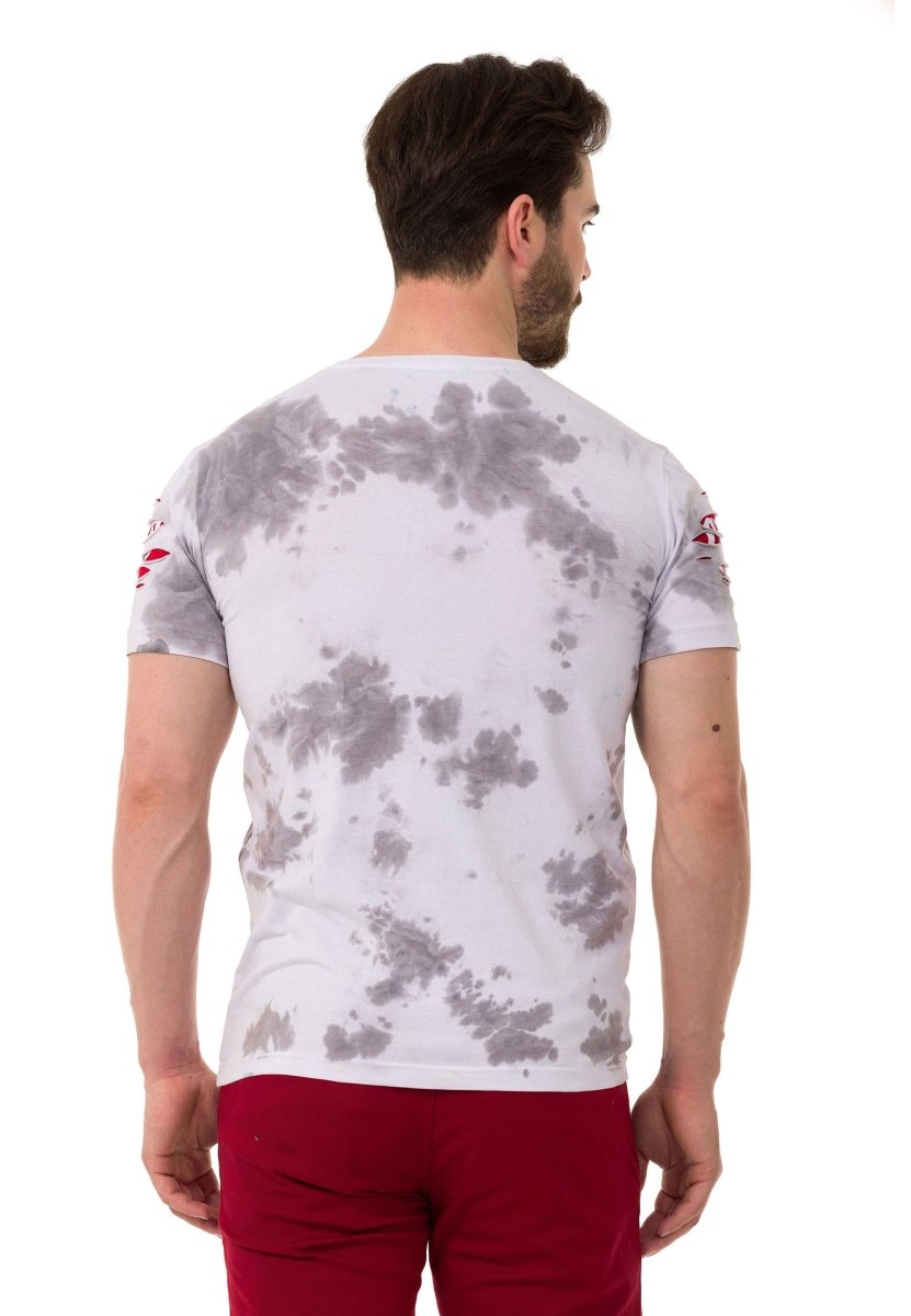 CT772 Camiseta de hombre con diseño de cadena