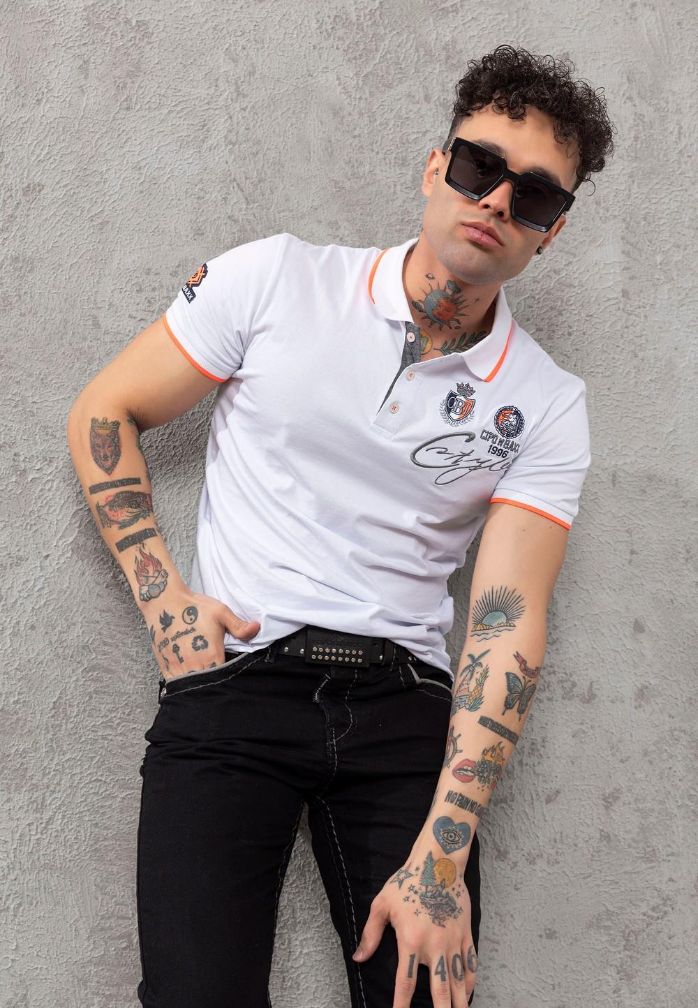 CT778 t-shirt męski polo