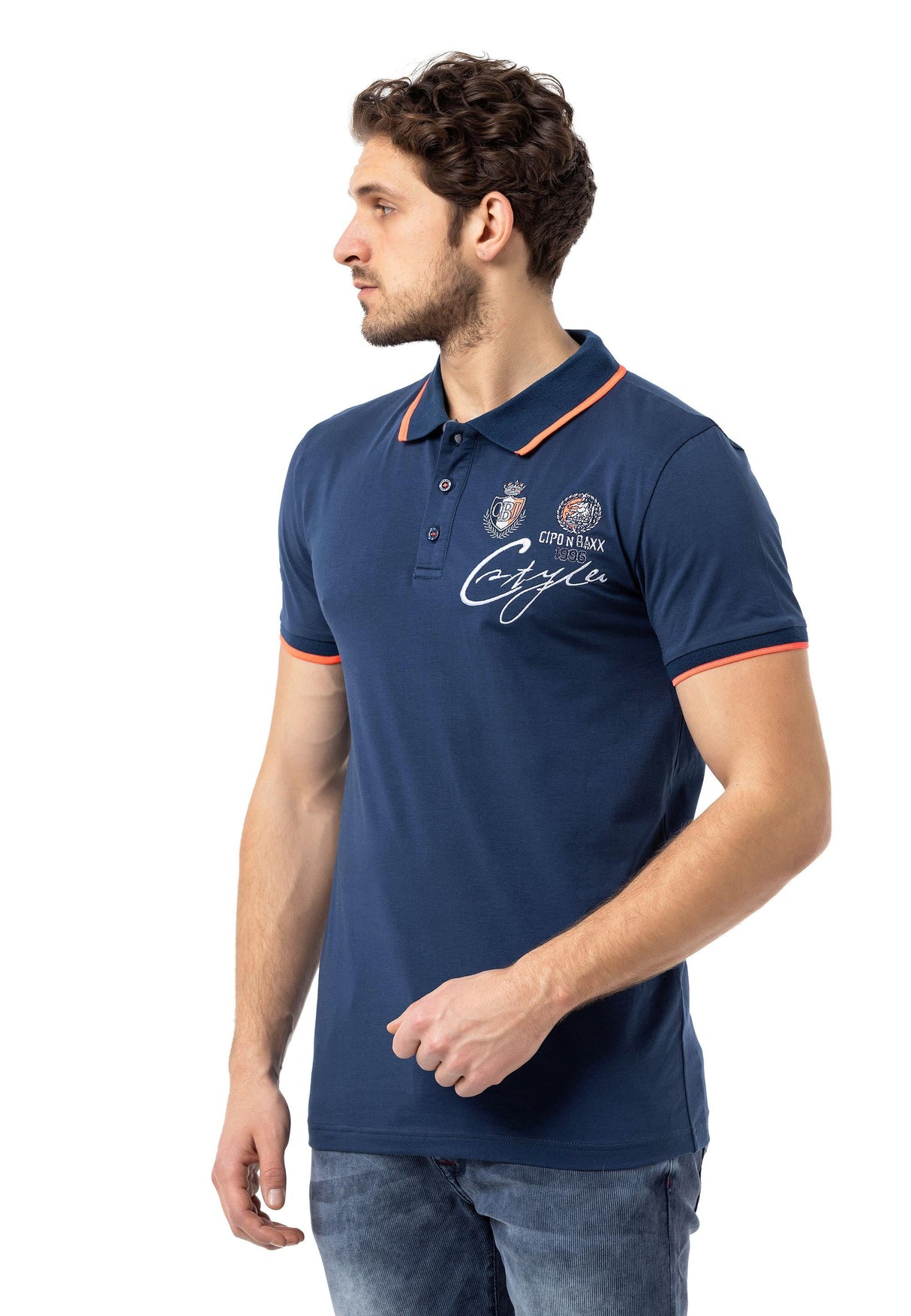 CT778 t-shirt męski polo