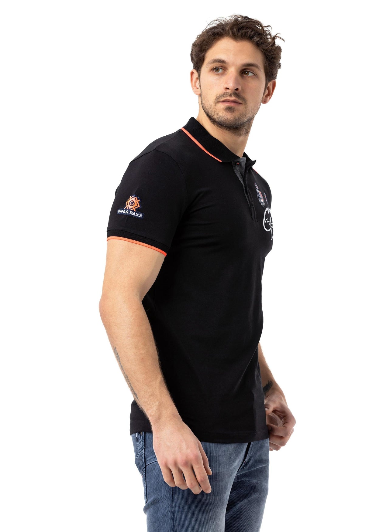 CT778 t-shirt męski polo
