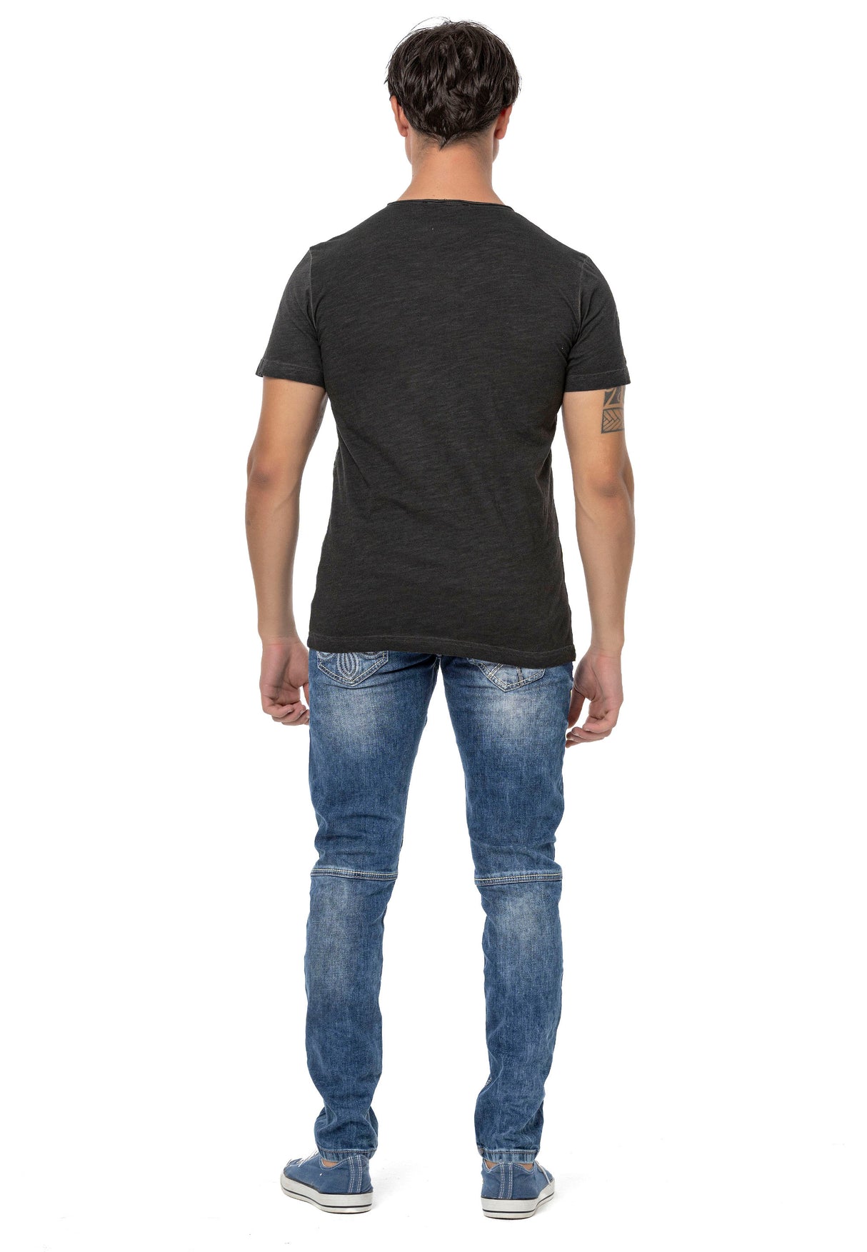 CT789 T-shirt męski Biker