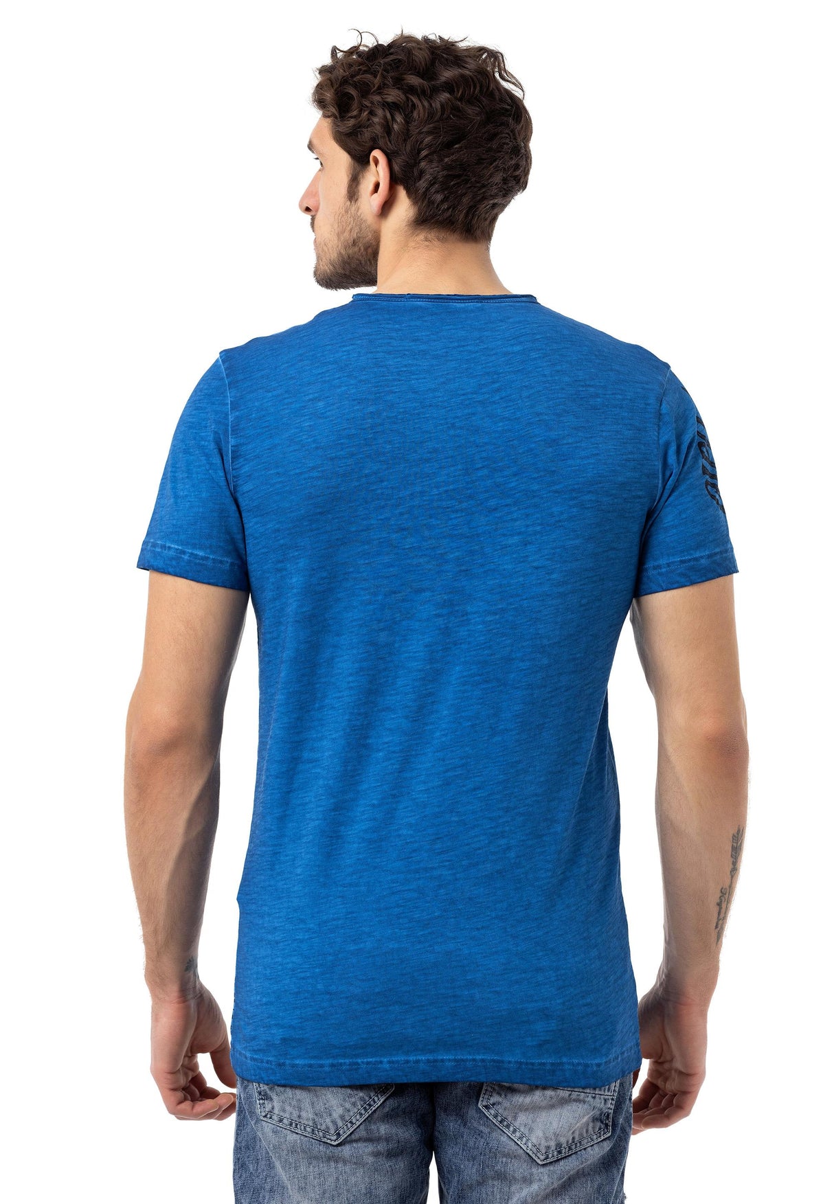 CT789 T-shirt męski Biker