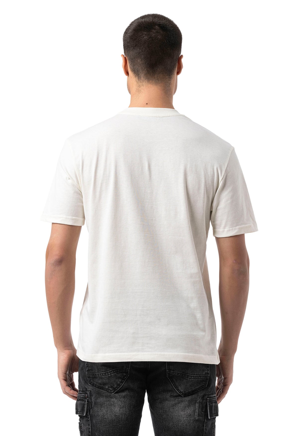 CT823 t-shirt męski z nadrukiem