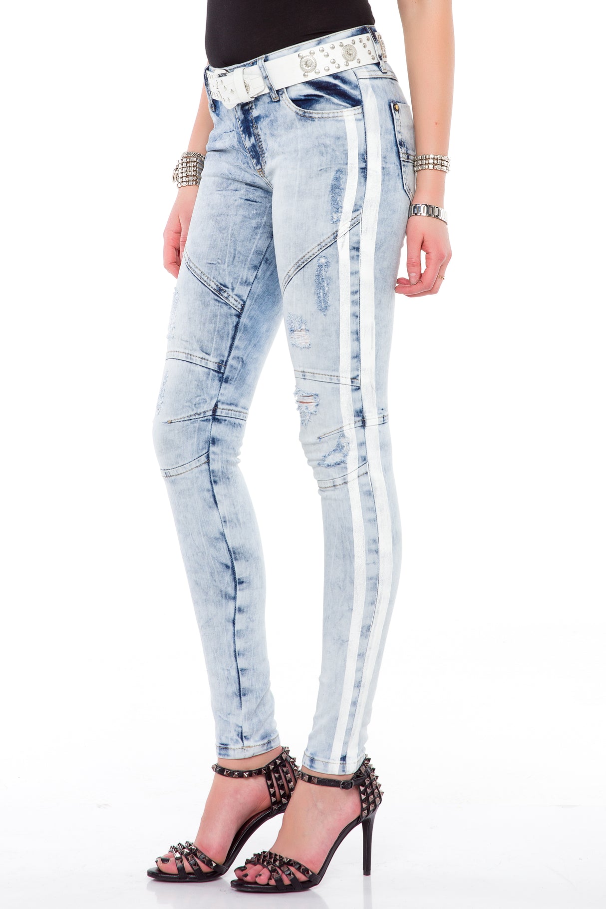 WD367 DAMES JEANS