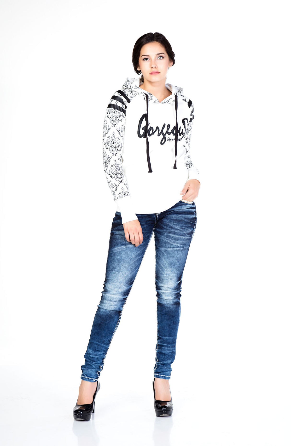 WD251 jeansy damskie