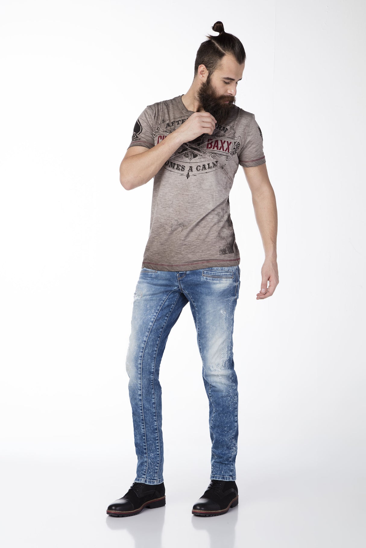 CD230 jeansy męskie