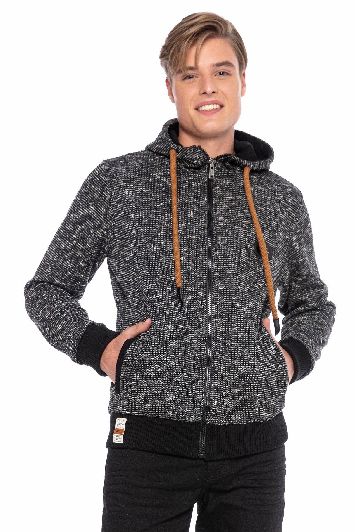 CL427 HOODIE SWEATJACKET HOMME