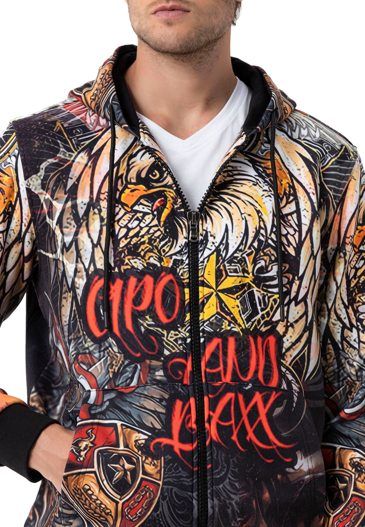 CL574 bluza męska z grafiką