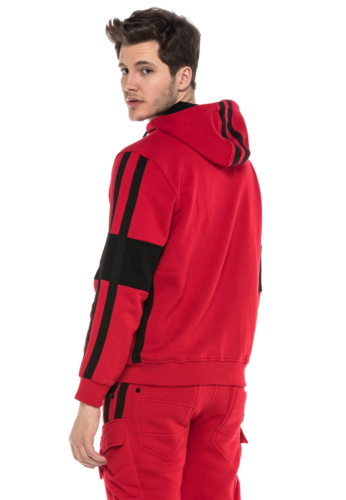 CL387 Uomini Felpa con Cappuccio