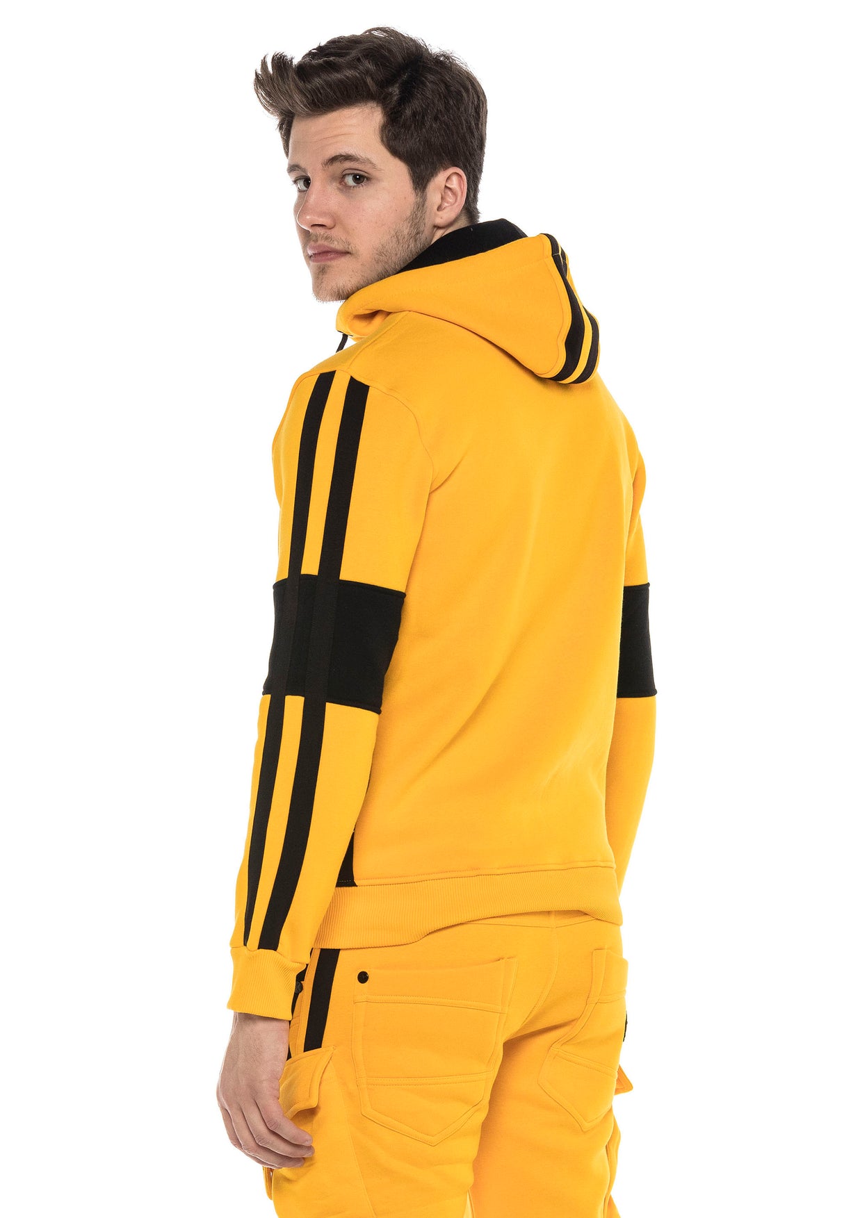 CL387 Uomini Felpa con Cappuccio