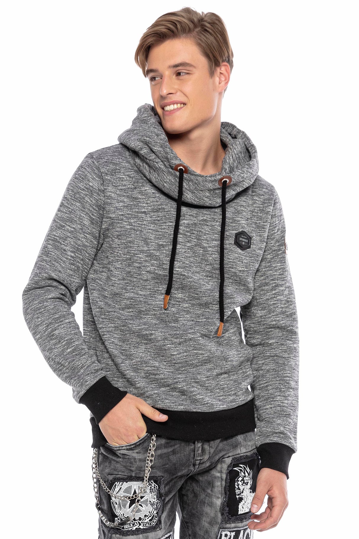 CL425 bluza męska z kapturem