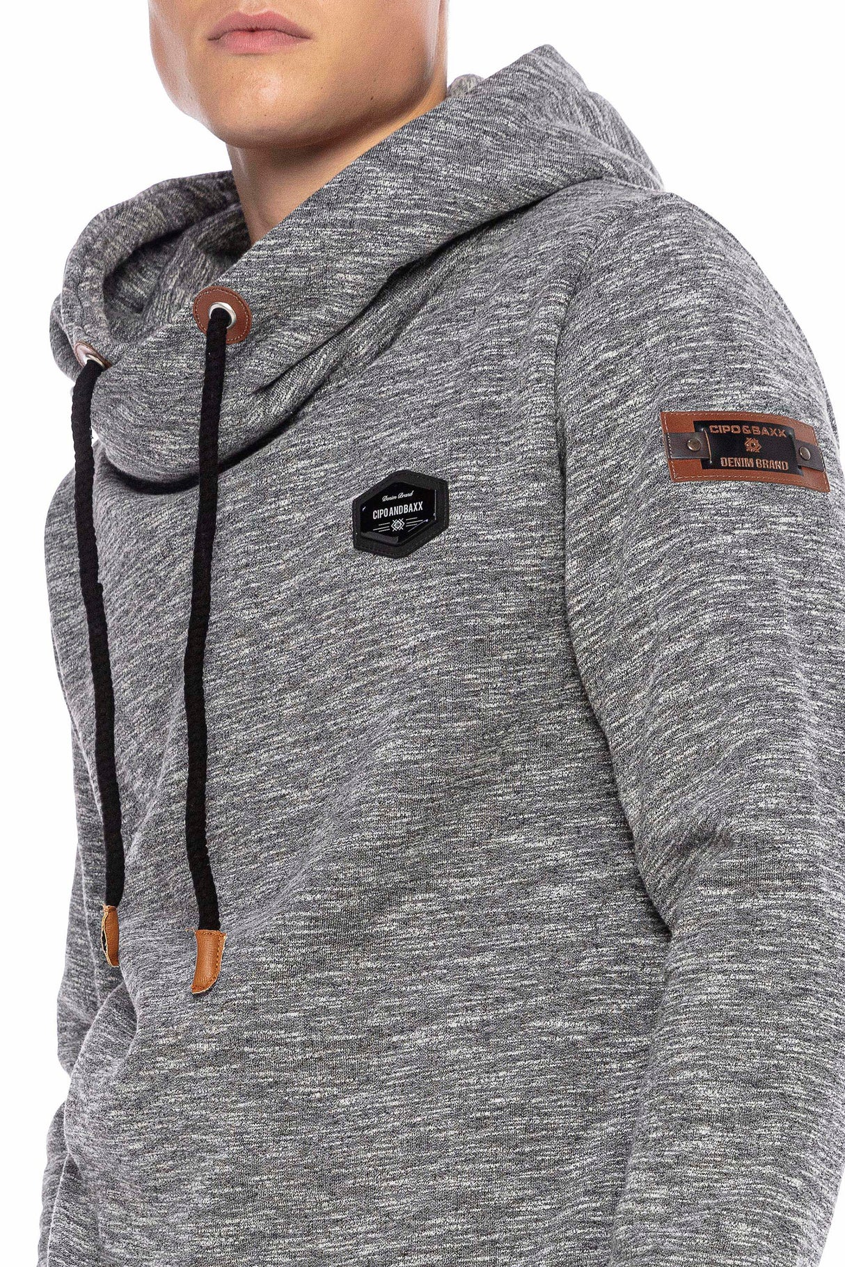 CL425 bluza męska z kapturem