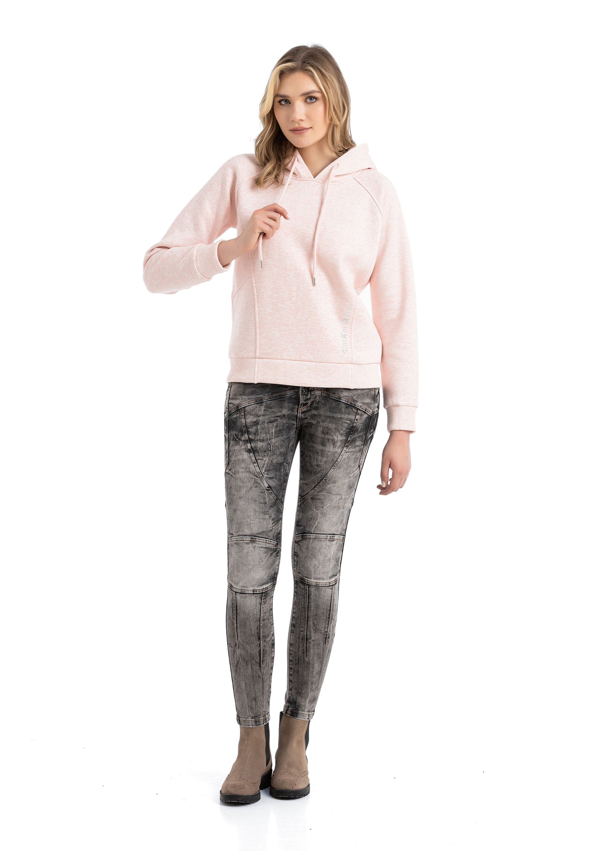 WL362 bluza damska z kapturem