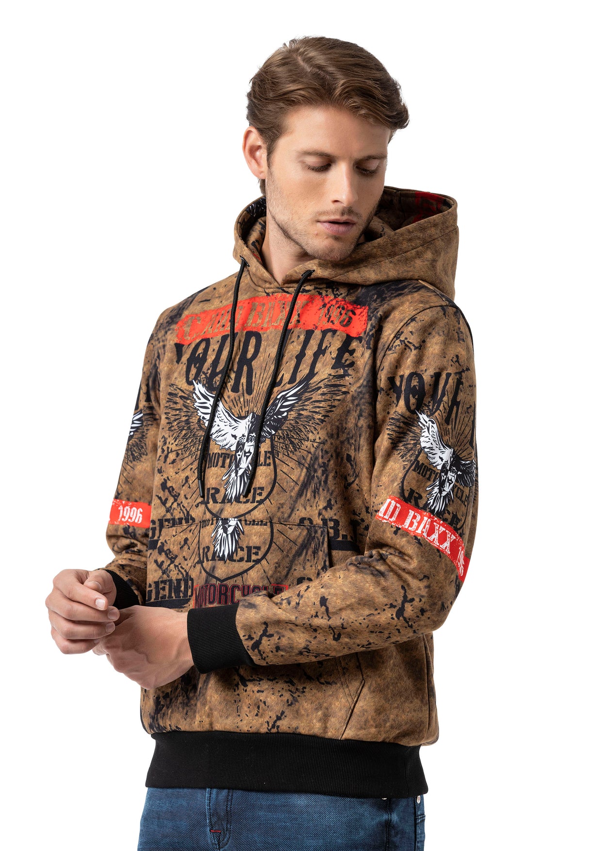 SUDADERA CON CAPUCHA CL575