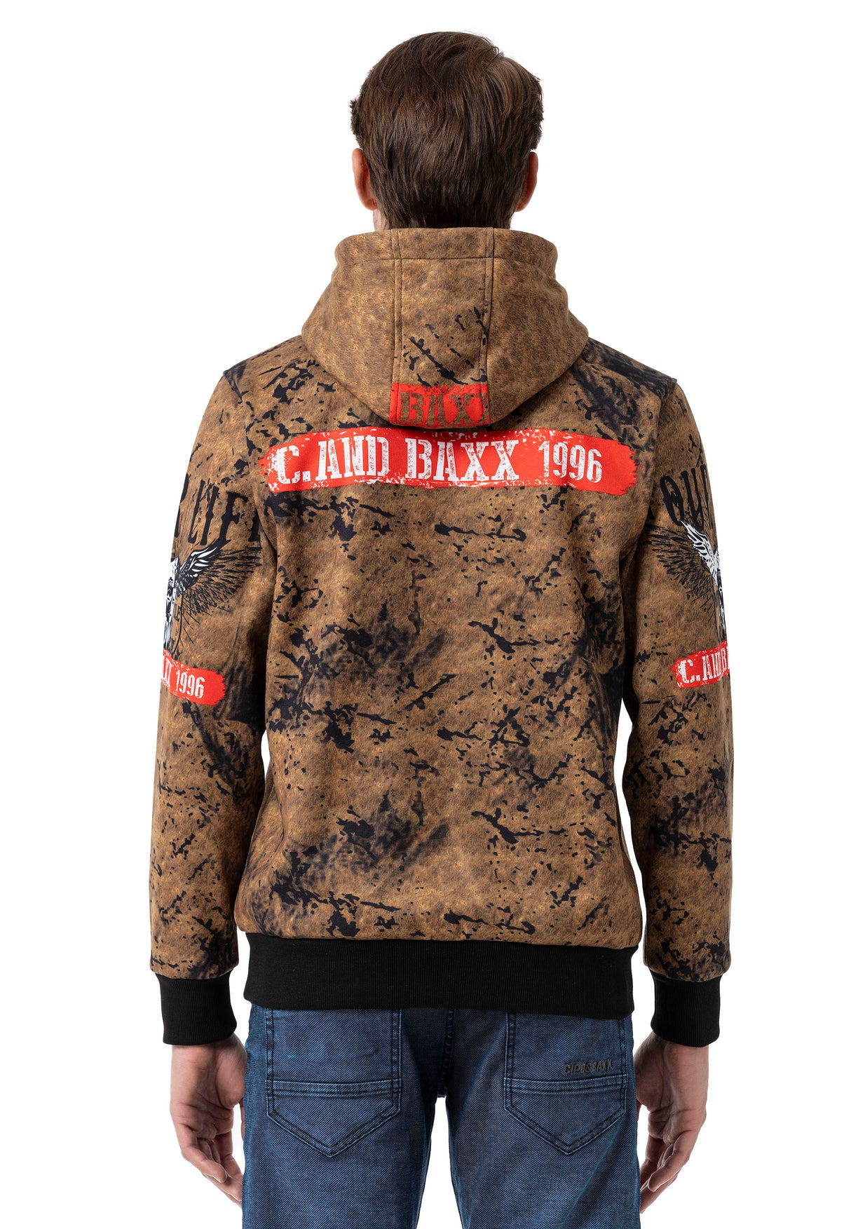 SUDADERA CON CAPUCHA CL575