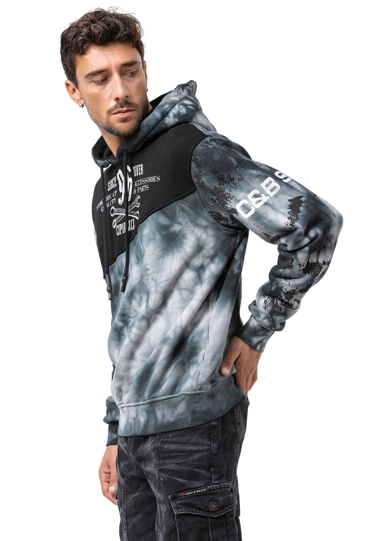 CL593 SWEAT-SHIRT À CAPUCHE HOMME