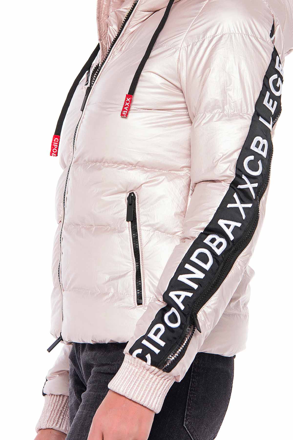 WM109 damska kurtka zimowa z kapturem