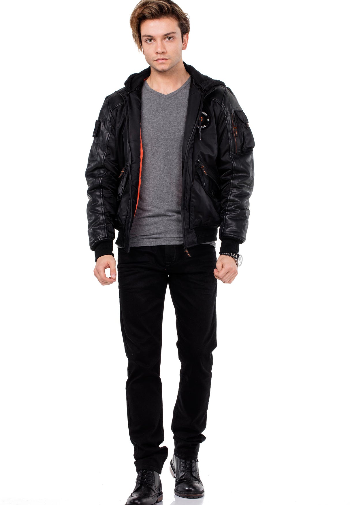 CM134 kurtka męska zimowa bomberka