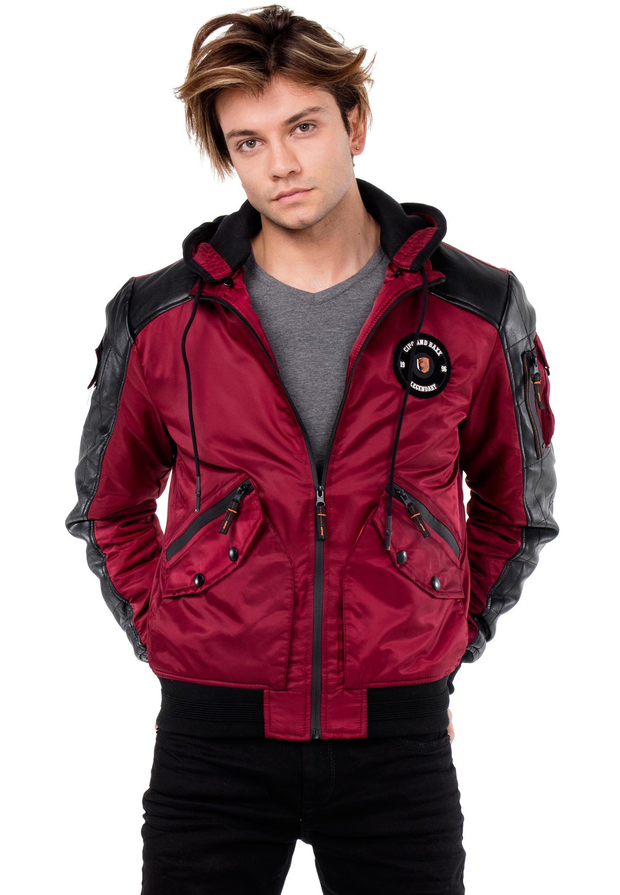 CM134 kurtka męska zimowa bomberka