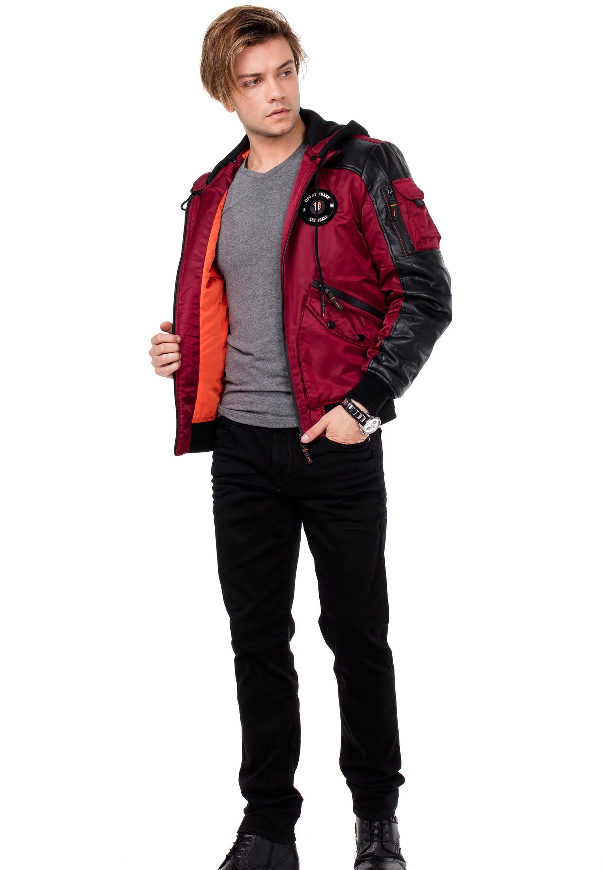 CM134 kurtka męska zimowa bomberka